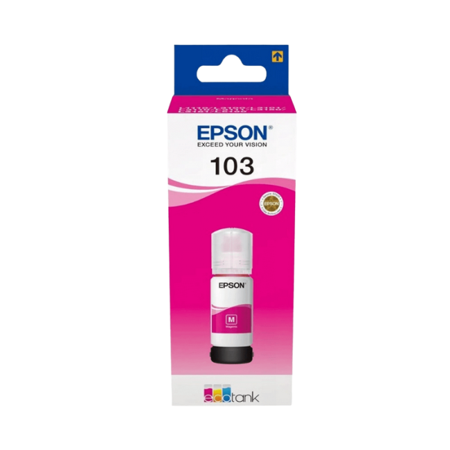 Tusz EPSON 103 Magenta do drukarek L3150/ L3151/ L3156/ L3250/ L3251